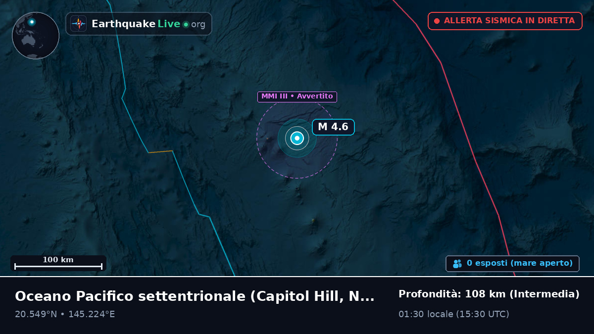 Oceano Pacifico settentrionale (Northern Mariana Islands)