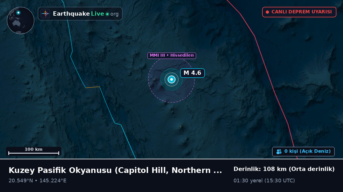 Kuzey Pasifik Okyanusu (Northern Mariana Islands)
