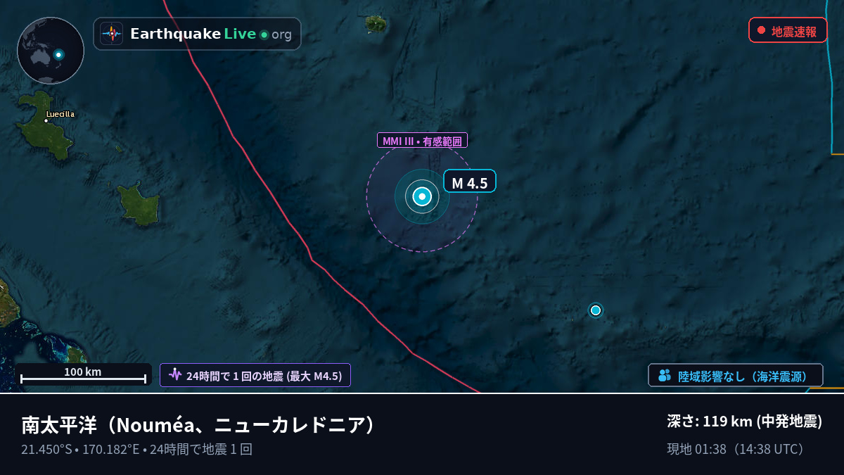 南太平洋 (ニューカレドニア)