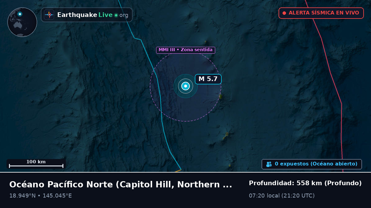 Océano Pacífico Norte (Northern Mariana Islands)