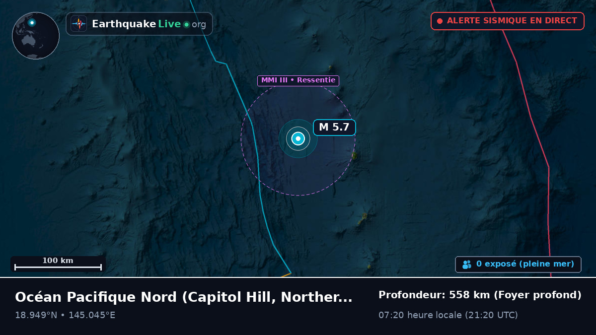 Océan Pacifique Nord (Northern Mariana Islands)