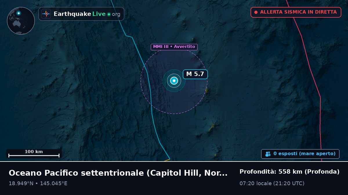 Oceano Pacifico settentrionale (Northern Mariana Islands)