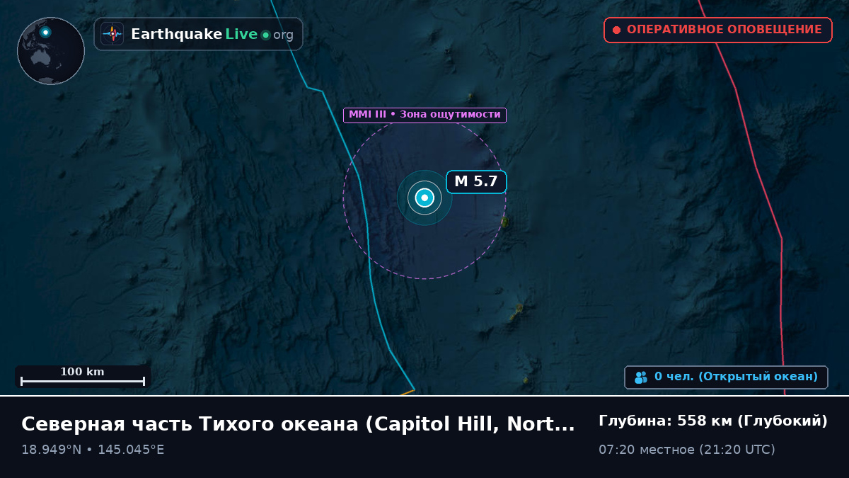Северная часть Тихого океана (Northern Mariana Islands)