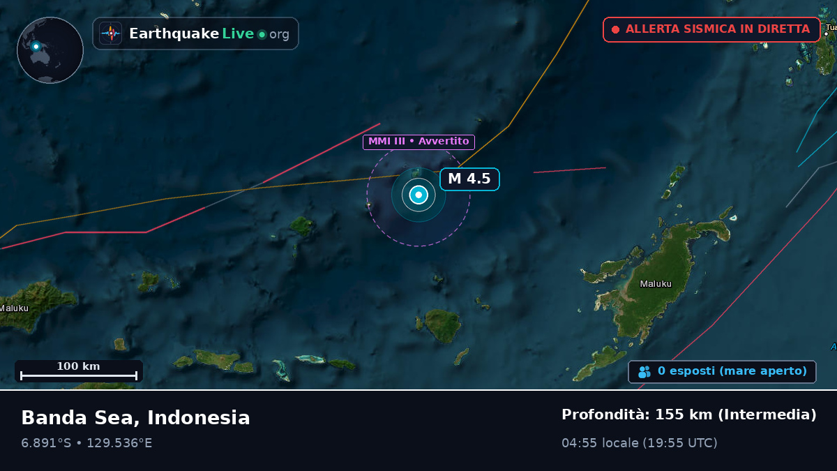 Mare di Banda (Indonesia)