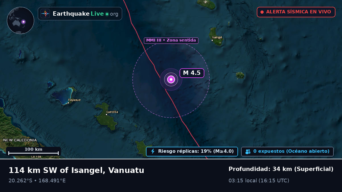 Océano Pacífico Sur (Vanuatu)