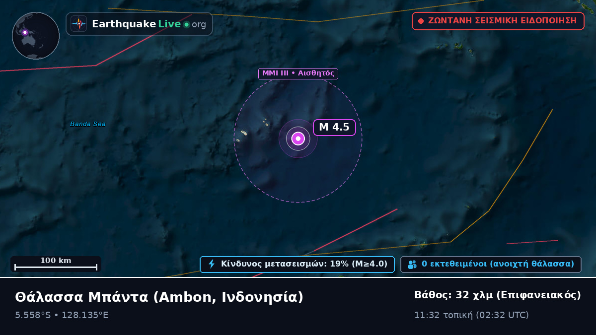 Θάλασσα Μπάντα (Ινδονησία)