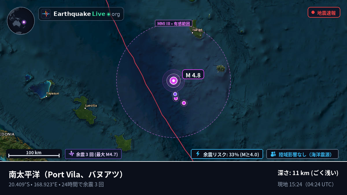 南太平洋 (バヌアツ)
