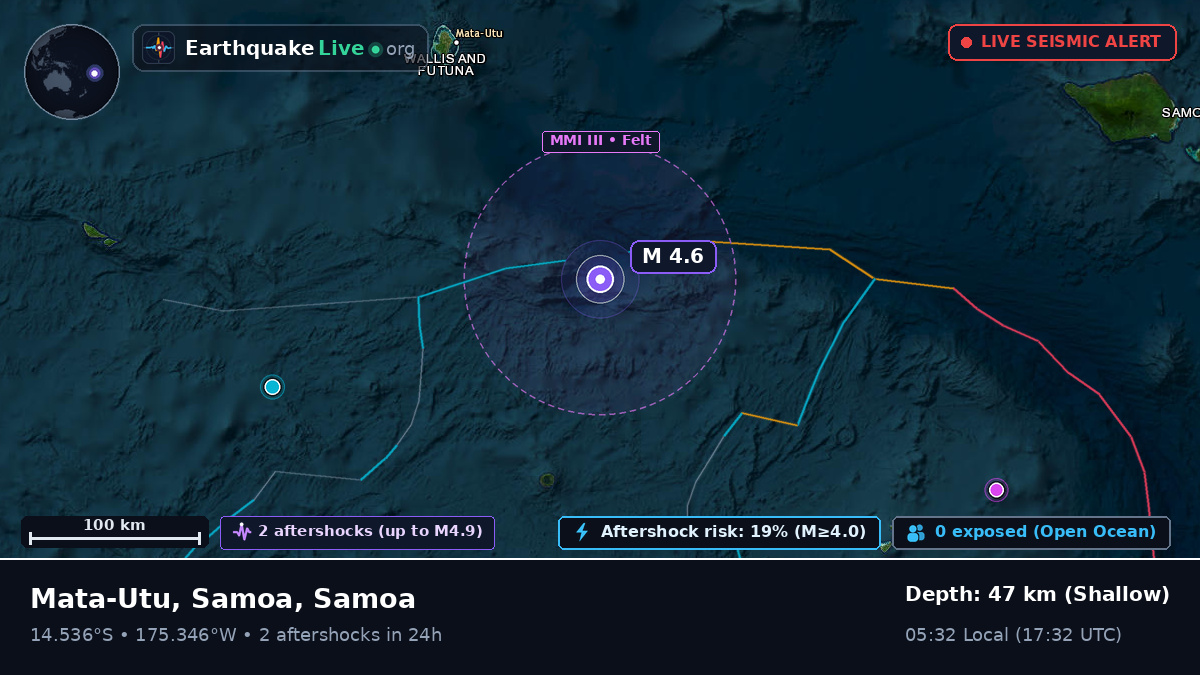 South Pacific Ocean (Samoa)