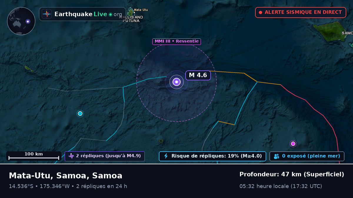 Océan Pacifique Sud (Samoa)