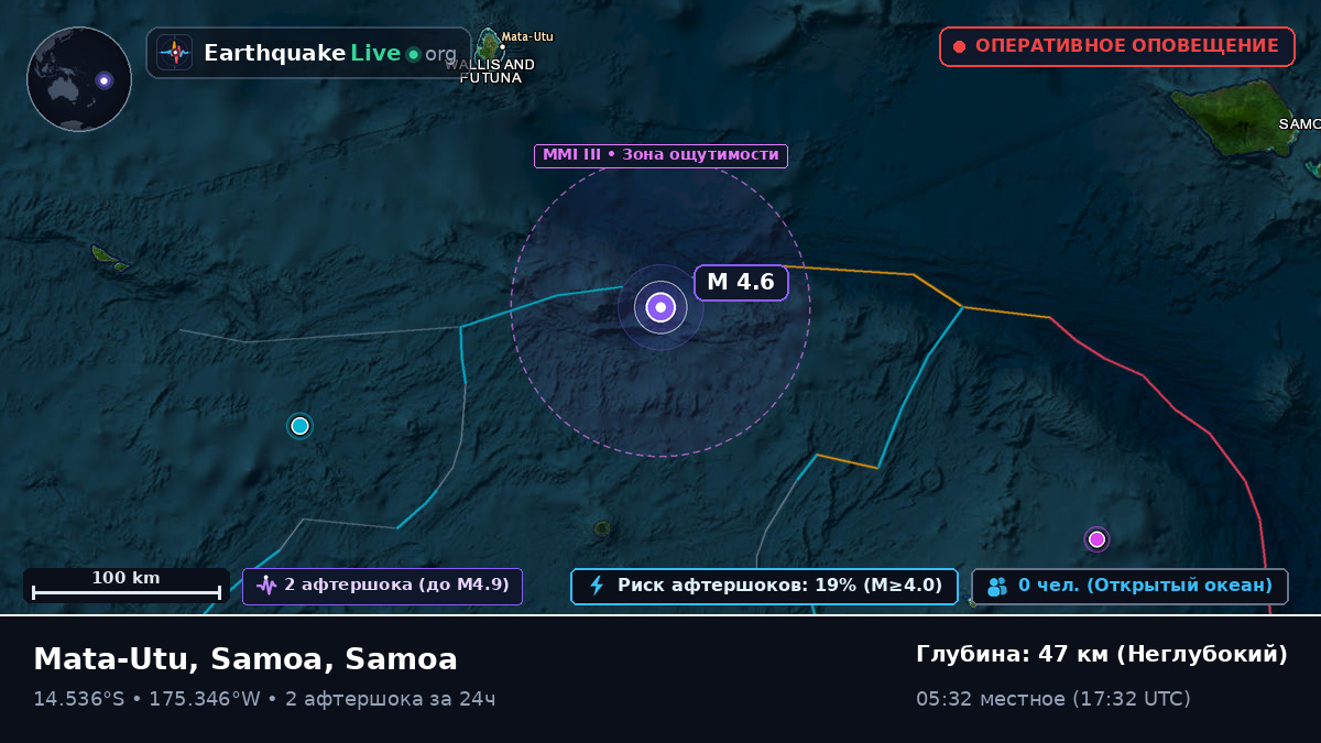 Южная часть Тихого океана (Samoa)