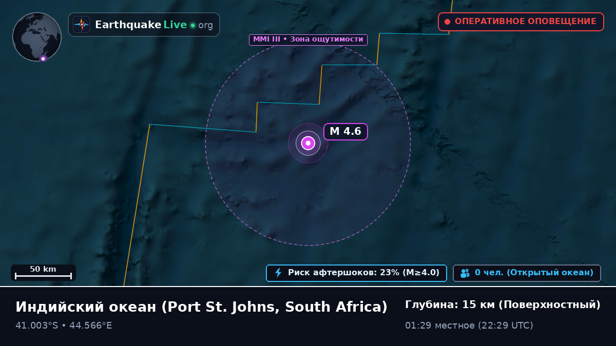 Индийский океан (South Africa)