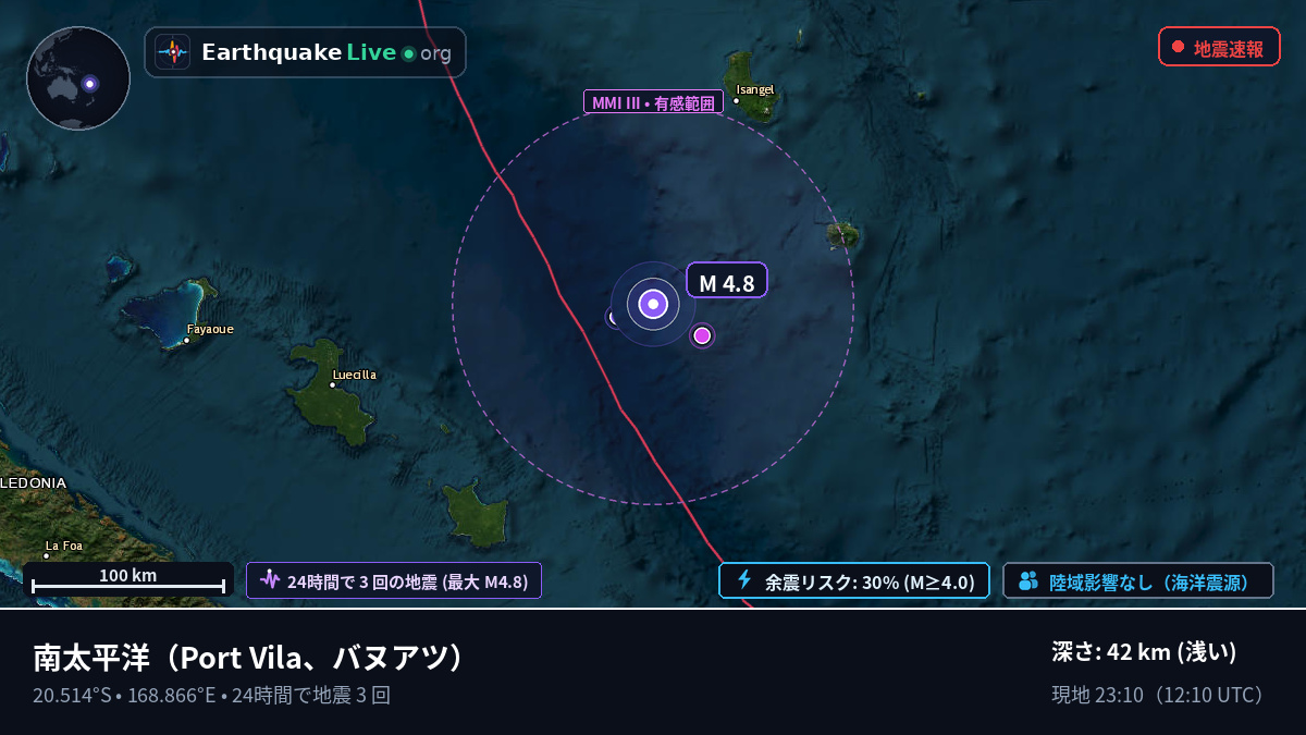 南太平洋 (バヌアツ)