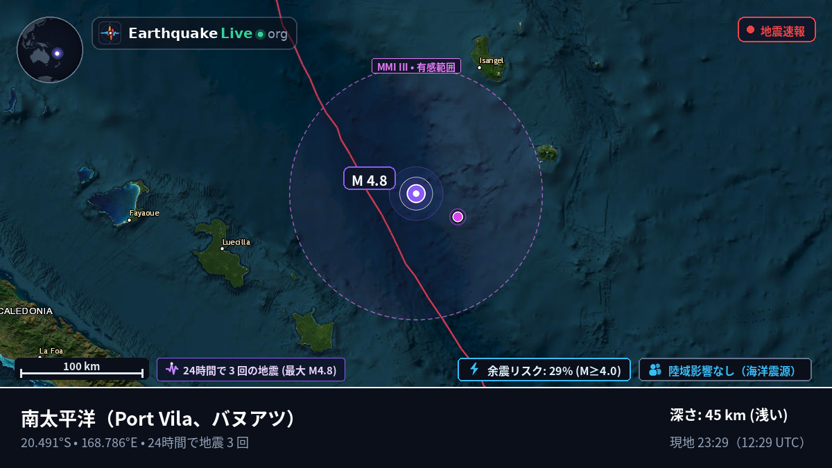 南太平洋 (バヌアツ)