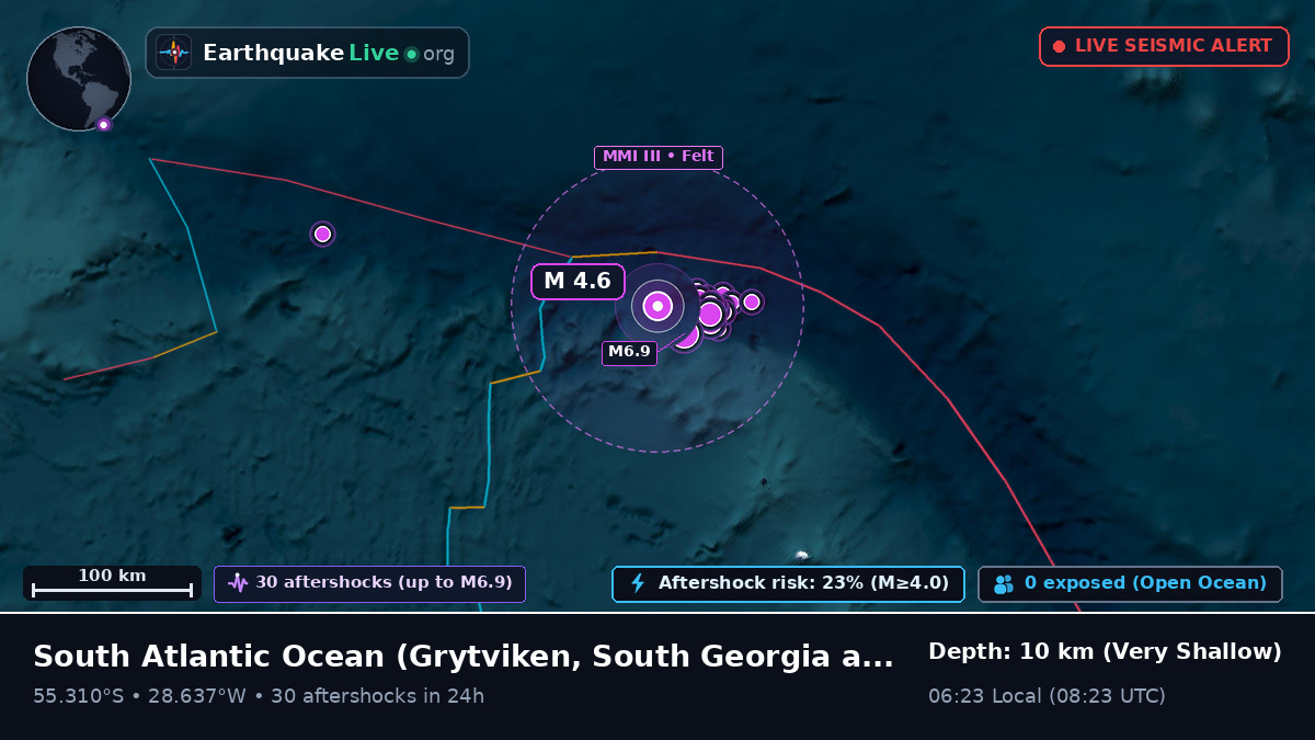 South Atlantic Ocean (South Georgia and the Islands)