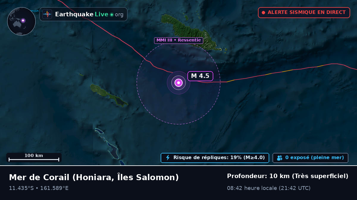 Mer de Corail (Îles Salomon)
