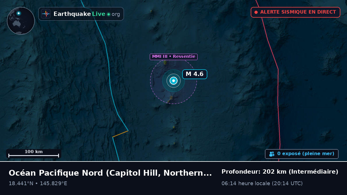 Océan Pacifique Nord (Northern Mariana Islands)