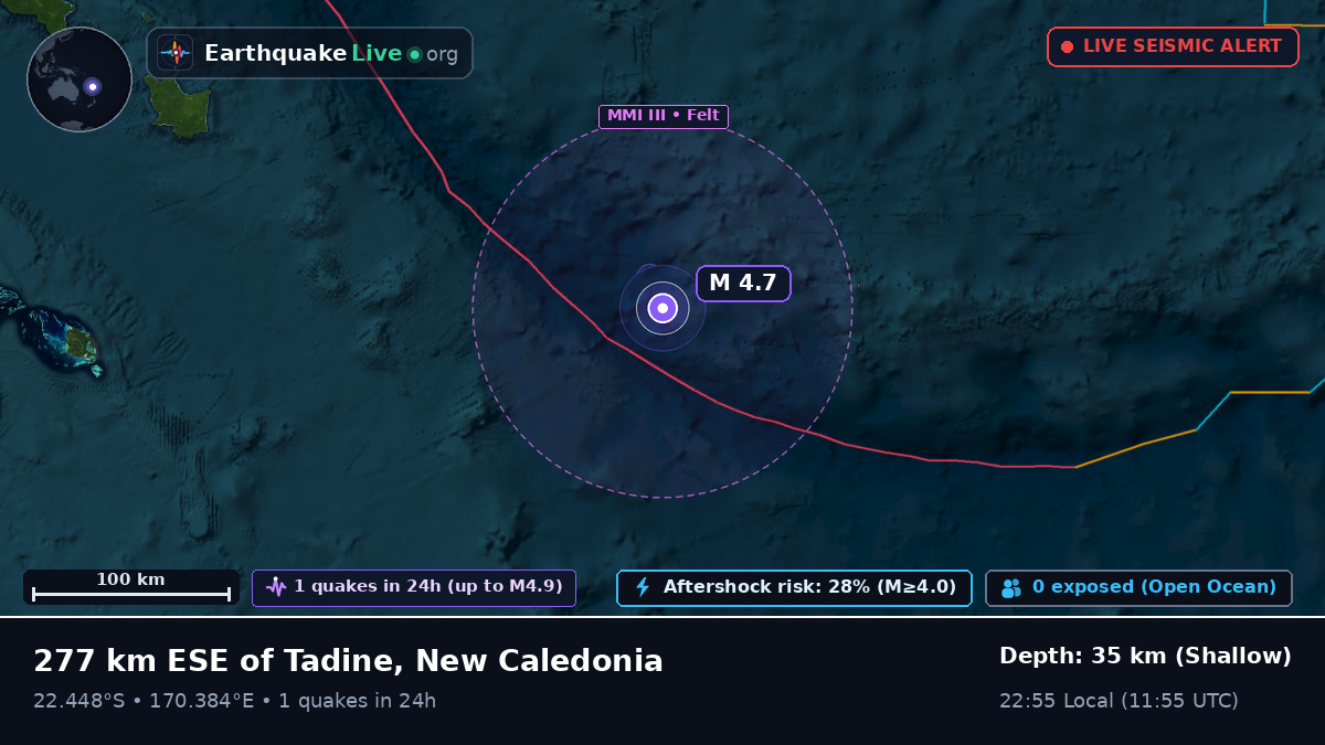 South Pacific Ocean (New Caledonia)