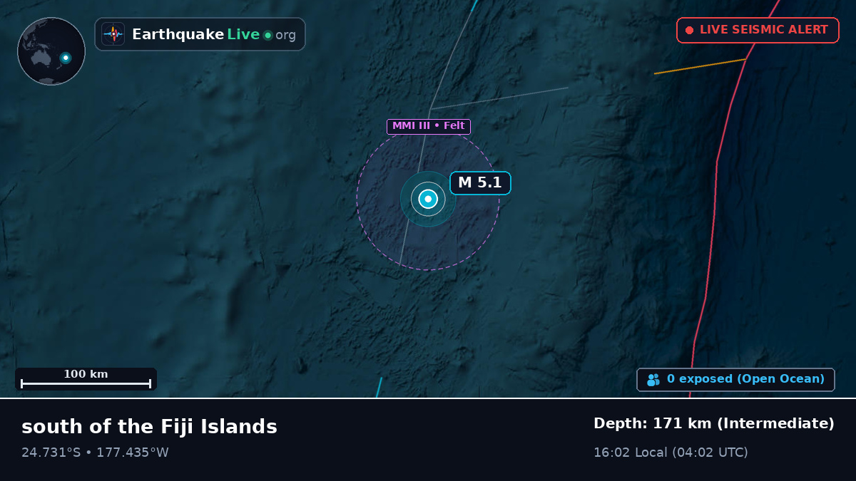 South Pacific Ocean (Tonga)