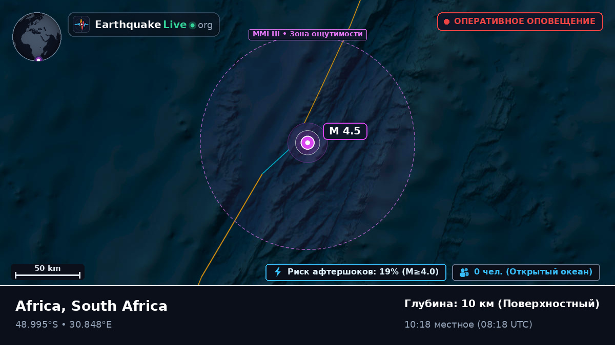 Индийский океан (South Africa)