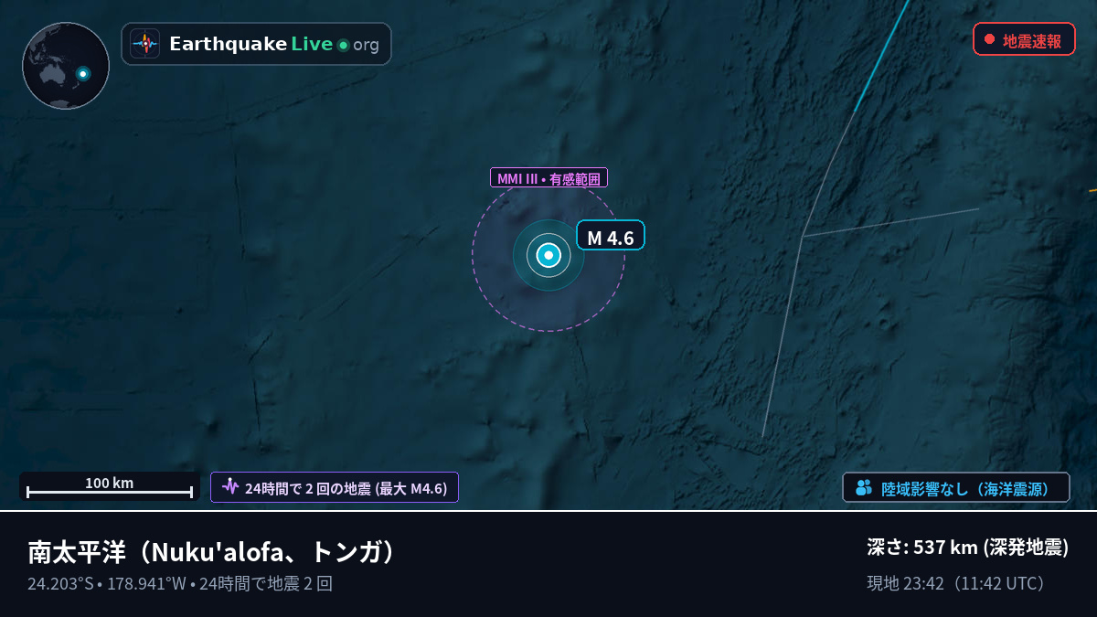 南太平洋 (トンガ)