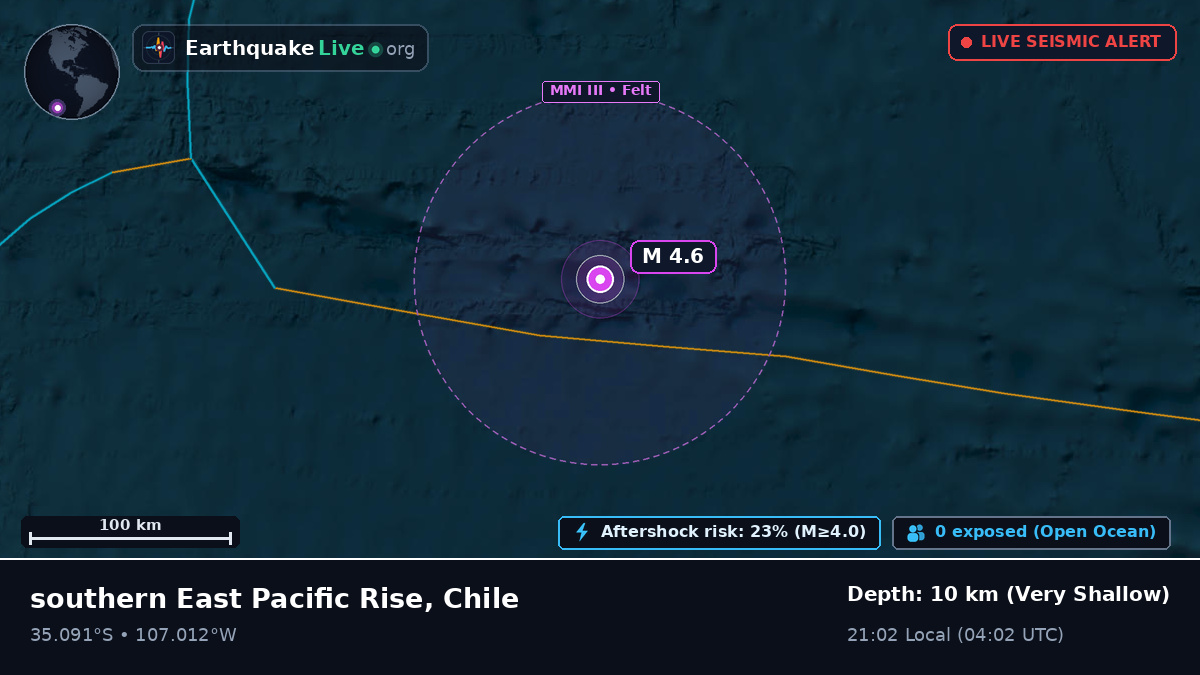 South Pacific Ocean (Chile)