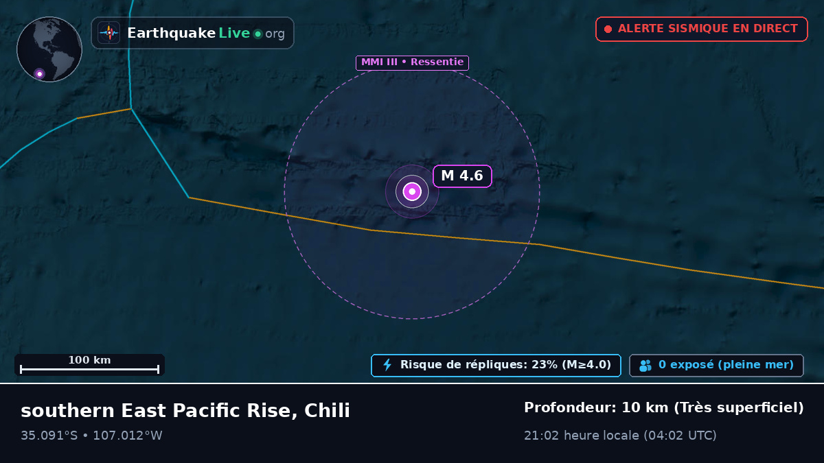 Océan Pacifique Sud (Chili)