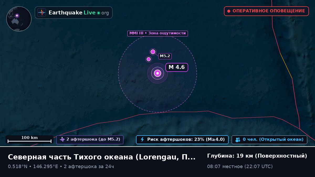 Северная часть Тихого океана (Папуа — Новая Гвинея)