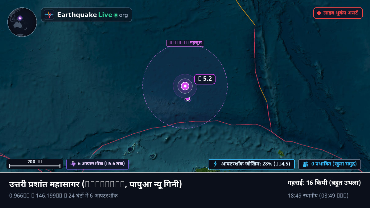 उत्तरी प्रशांत महासागर (पापुआ न्यू गिनी)