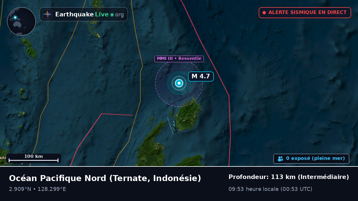 Océan Pacifique Nord (Indonésie)
