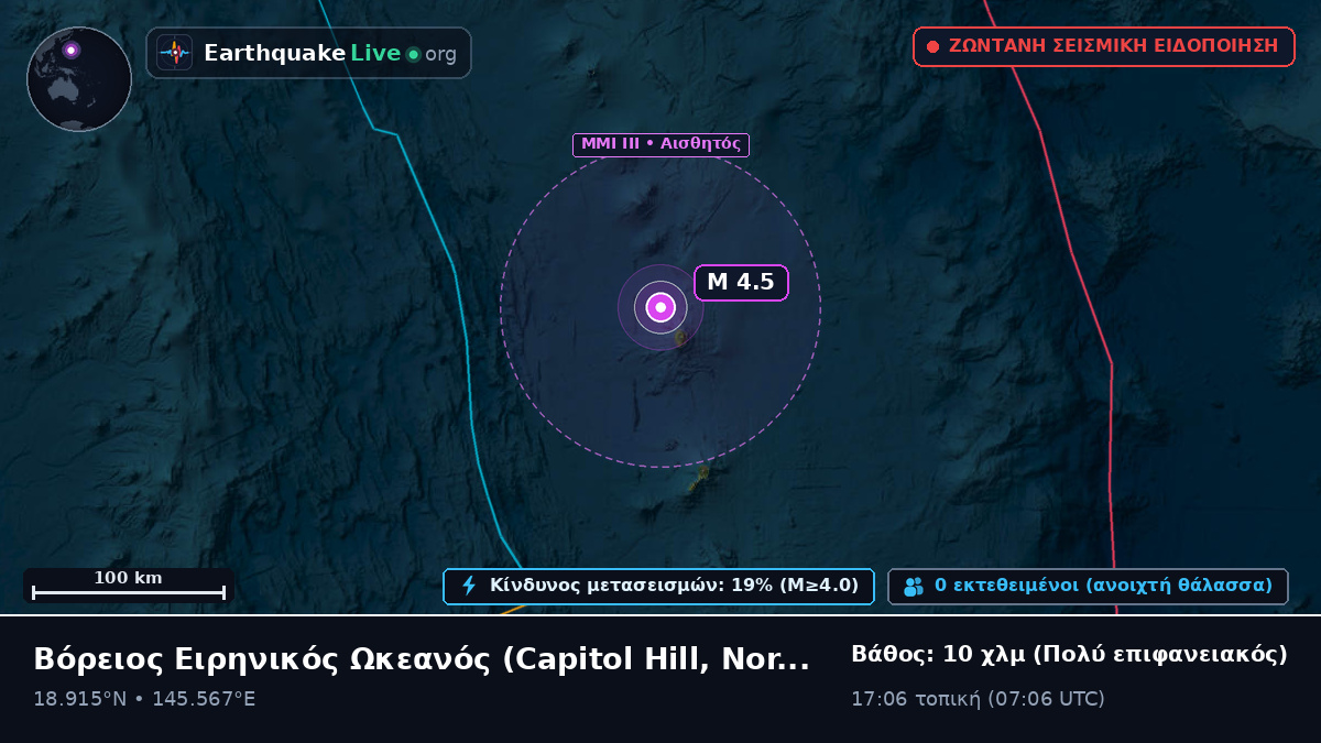 Βόρειος Ειρηνικός Ωκεανός (Northern Mariana Islands)