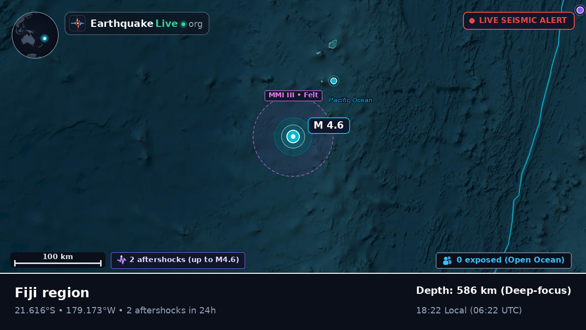 South Pacific Ocean (Tonga)