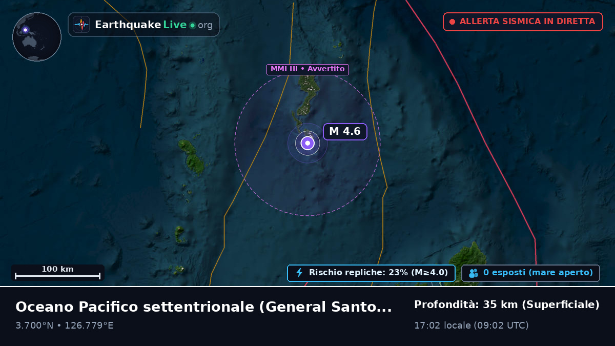 Oceano Pacifico settentrionale (Filippine)