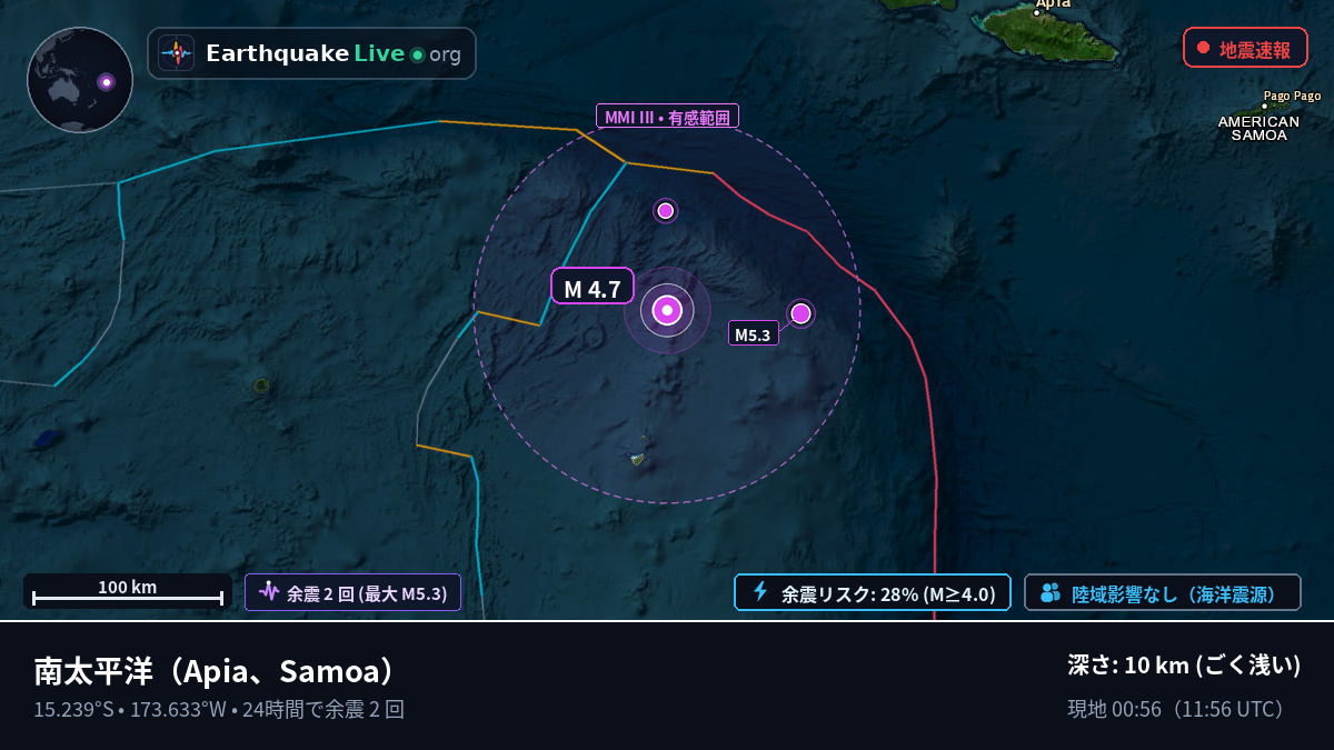 南太平洋 (Samoa)
