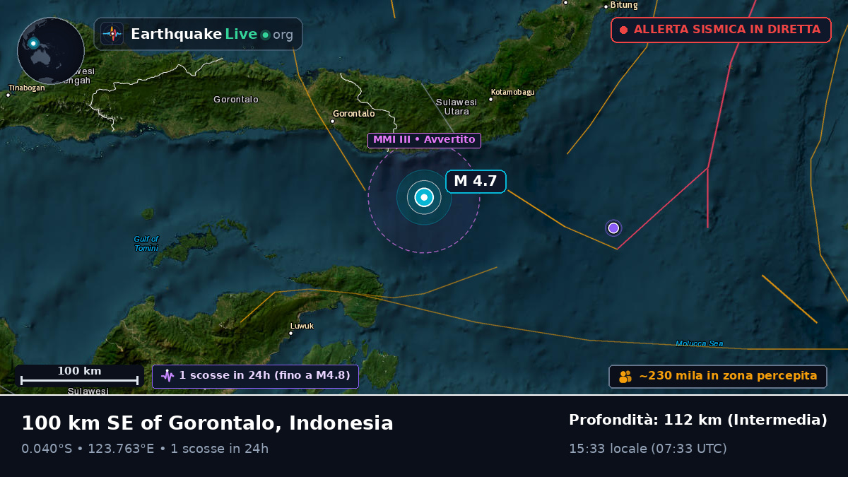 Mare delle Molucche (Indonesia)