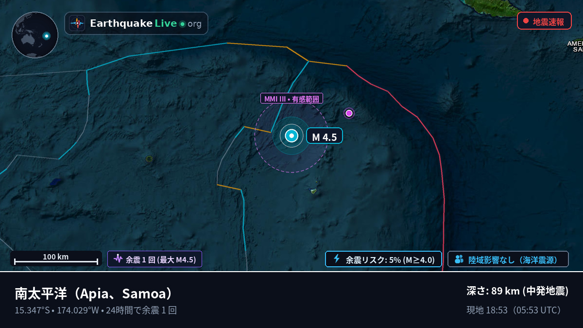 南太平洋 (Samoa)
