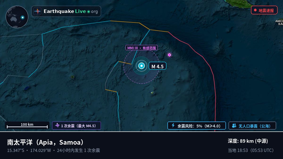南太平洋 (Samoa)