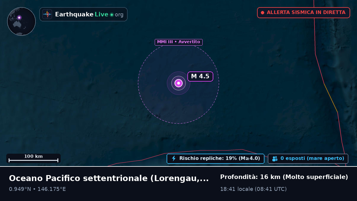 Oceano Pacifico settentrionale (Papua Nuova Guinea)