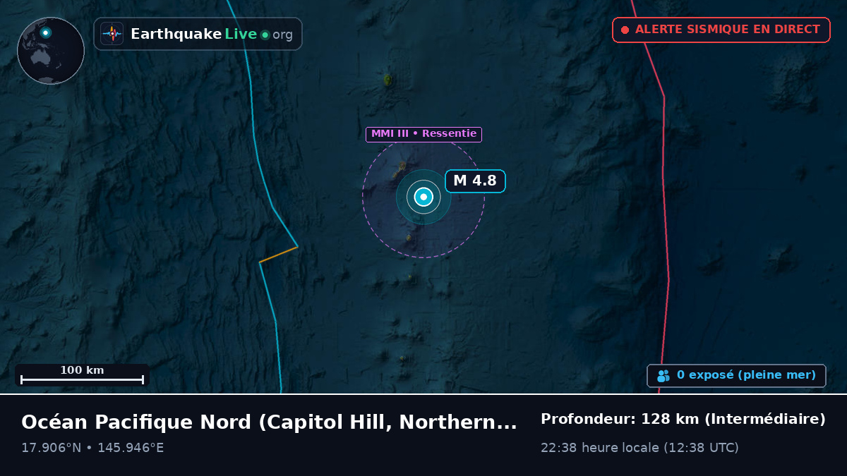 Océan Pacifique Nord (Northern Mariana Islands)