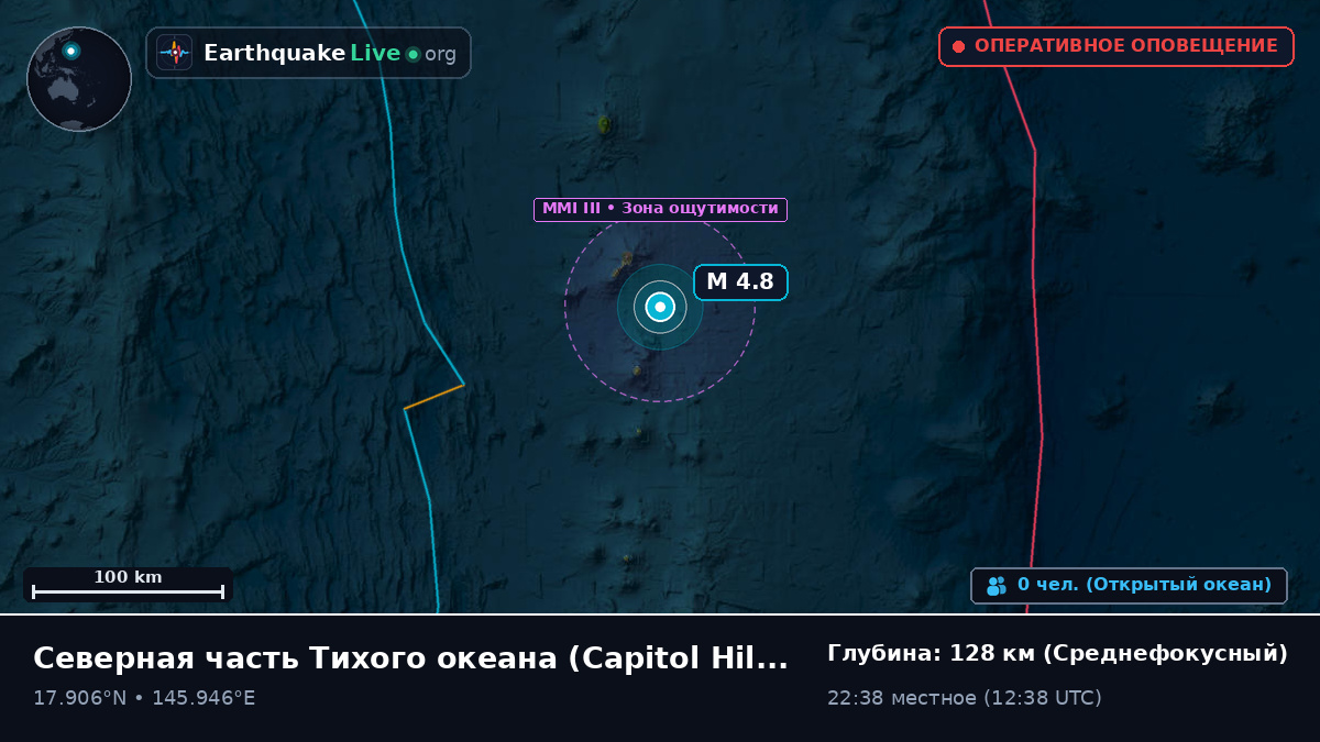 Северная часть Тихого океана (Northern Mariana Islands)