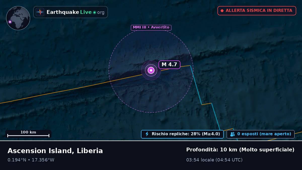 Oceano Atlantico settentrionale (Liberia)