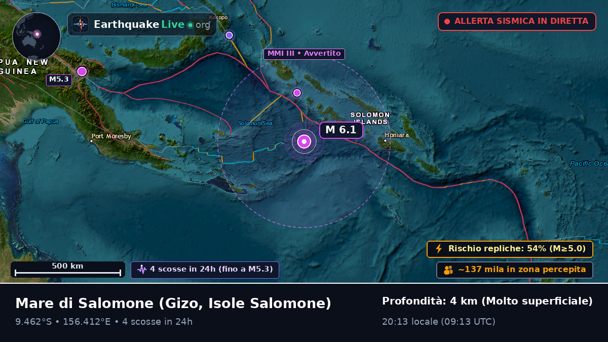Mare di Salomone (Isole Salomone)