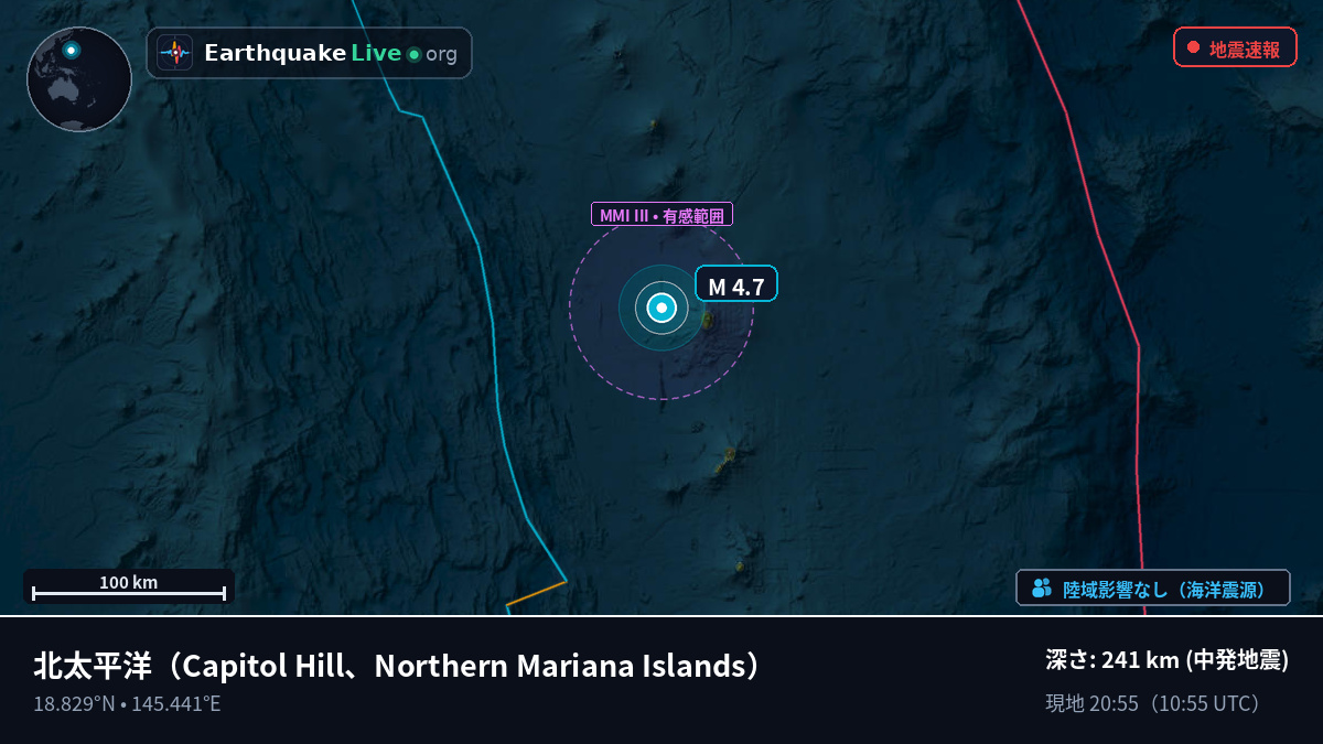 北太平洋 (Northern Mariana Islands)