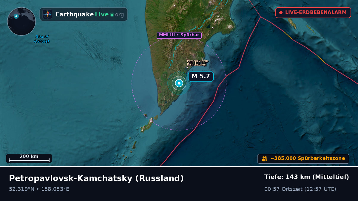 Kamchatka, Russland