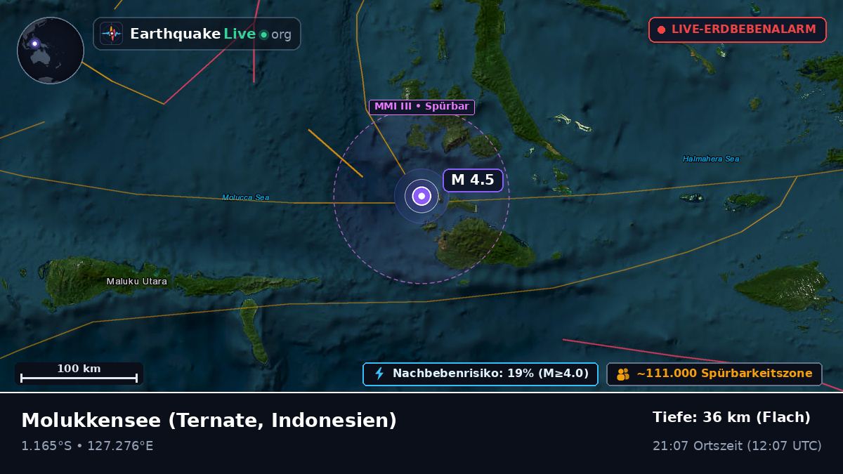 Molukkensee (Indonesien)