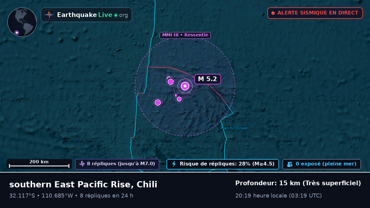 Océan Pacifique Sud (Chili)