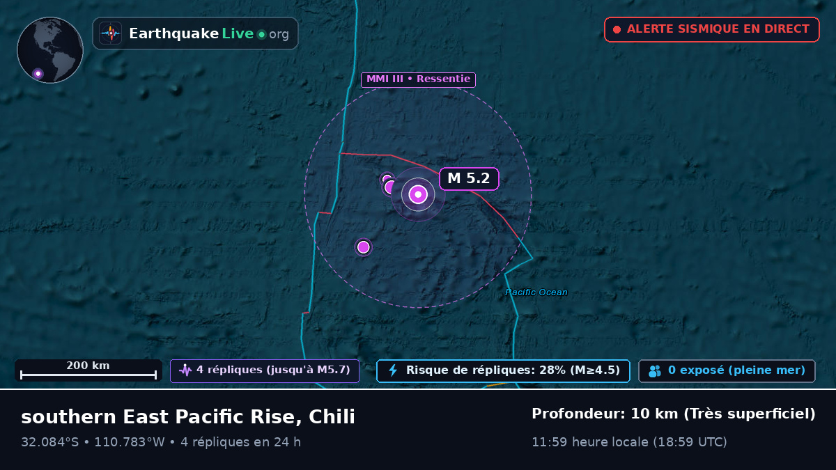 Océan Pacifique Sud (Chili)