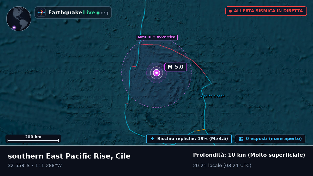 Oceano Pacifico meridionale (Cile)