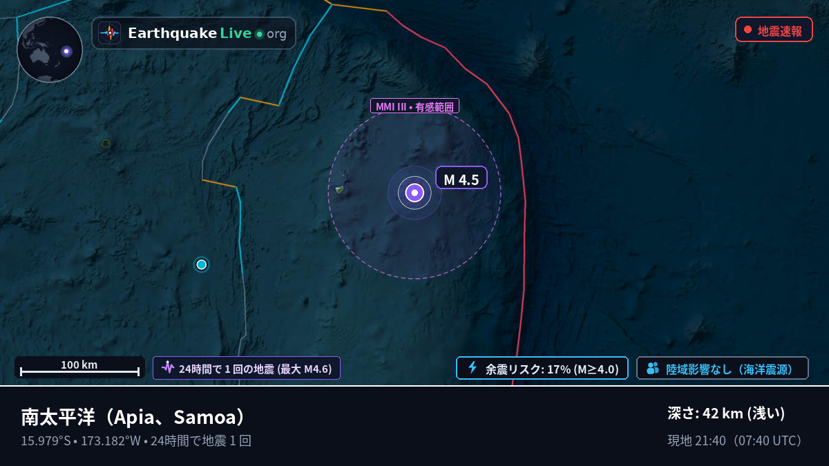 南太平洋 (Samoa)