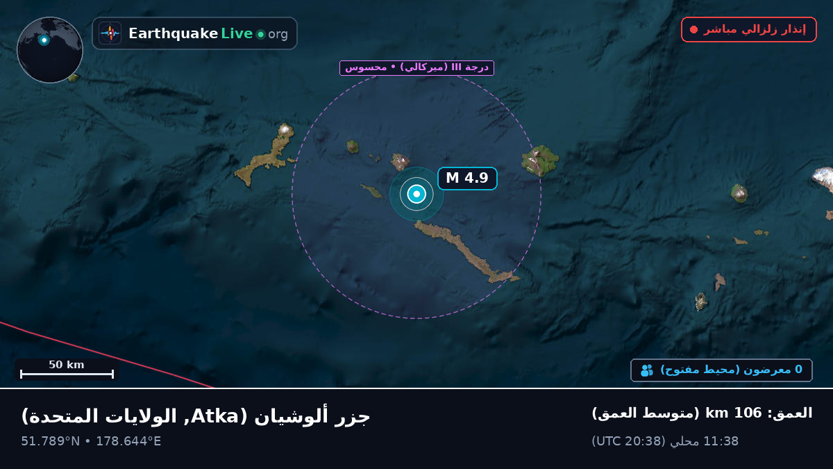 جزر ألوشيان (الولايات المتحدة)