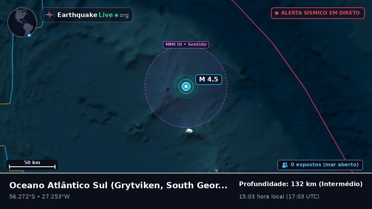 Oceano Atlântico Sul (South Georgia and the Islands)